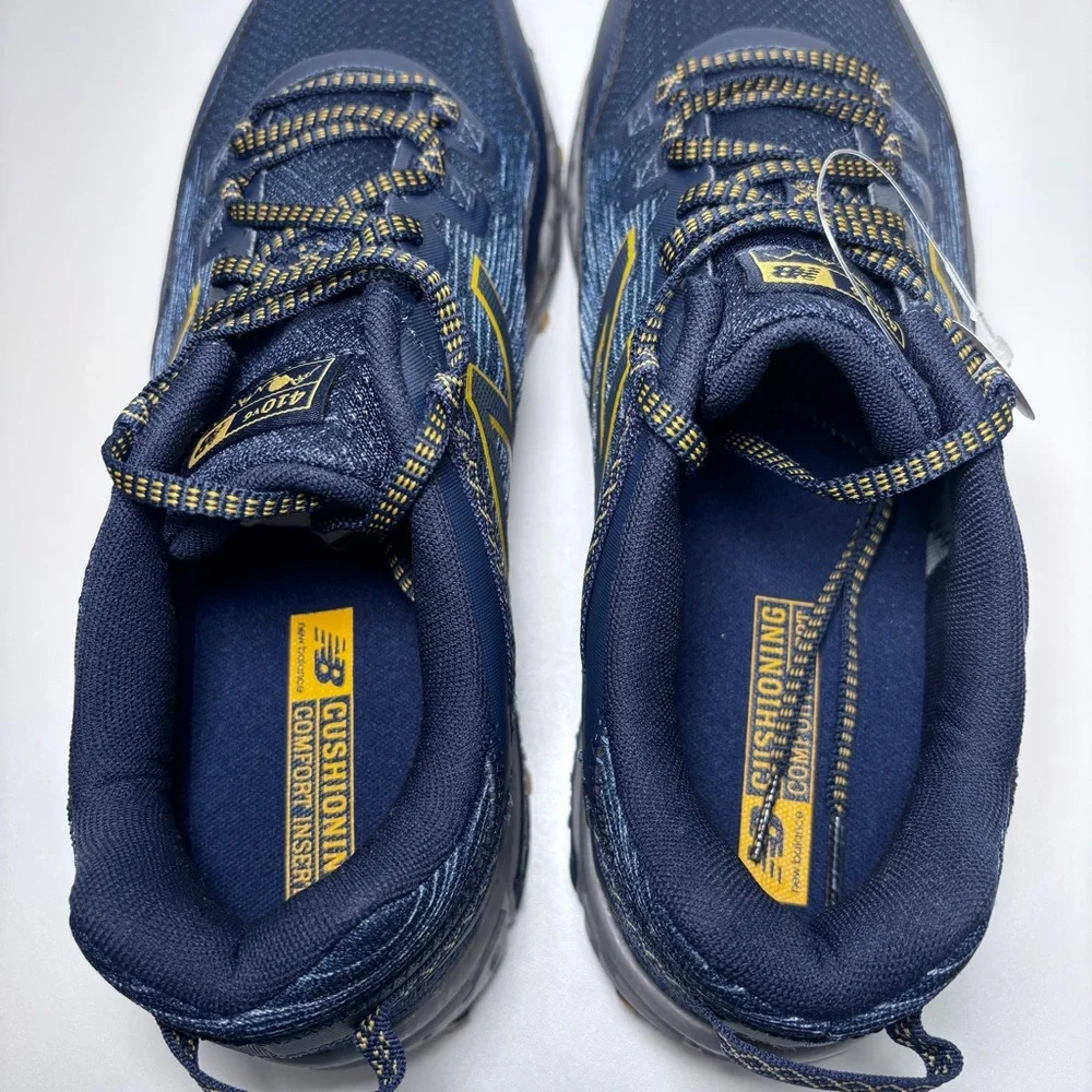 ✨SOLD New Balance Men's 410 V6 Navy Blue Trail Running Sneakers Size 11.5 Wide - Picture 6 of 10